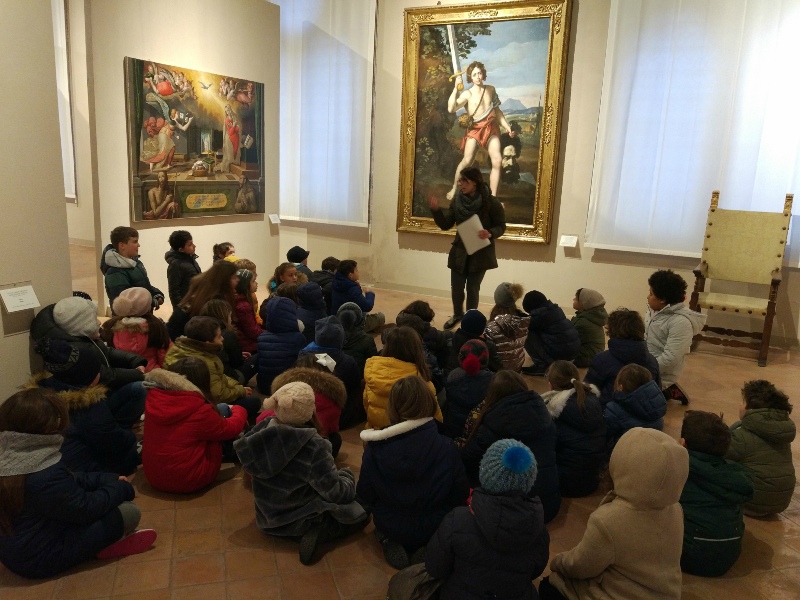 Sala Grande Museo archeologico e pinacoteca del palazzo Malatestiano