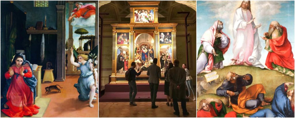 Alcune opere di Lorenzo Lotto a Recanati 